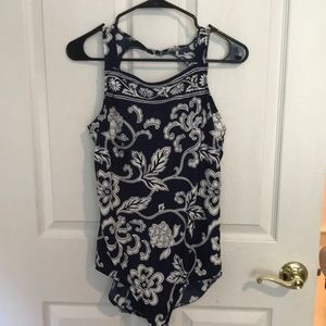 High Neck One Piece Swimsuit Bathing Suit